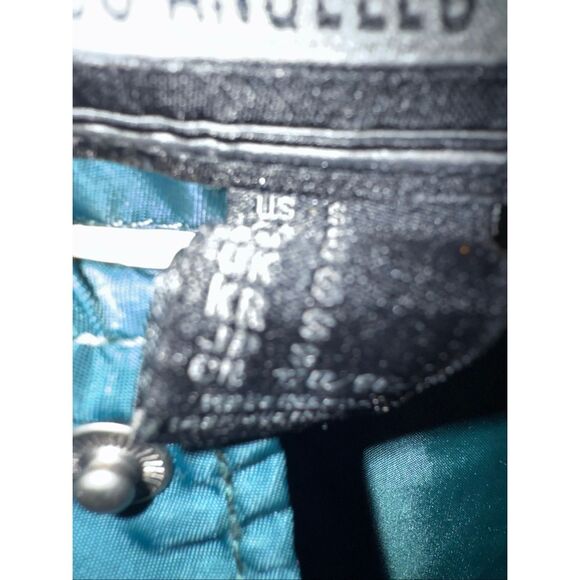 Bangbros Men's 21 Men An American Brand Snap Bomber Jacket Green Size Small - Picture 8 of 10